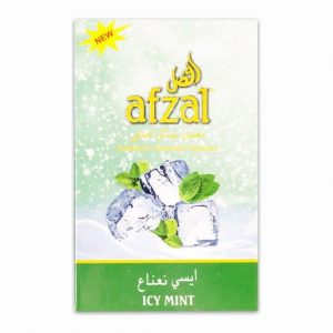 Hubbly Bubbly Afzal Molasses: Icy Mint (10x50g)