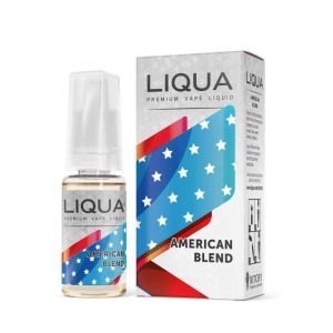 Electronic Cigarette Liquid - Liqua - American 0mg