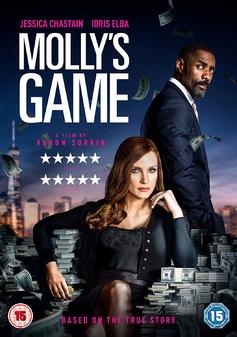 Mollys Game (Jessica Chastain, Idris Elba, Kevin Costner) (DVD)