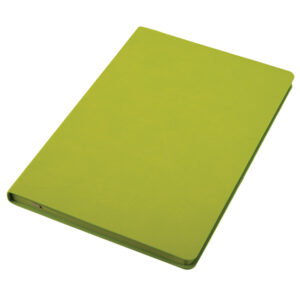 A5 Colourplay Notebook - Italian PU - lime (NBK-2113)