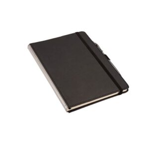 A5 Silverline Notebook - black (NBK-3001)