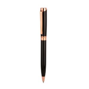 Bettoni Bogart ballpen - black/rose gold (W-B1616BP/BL/RG)