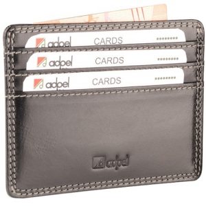Card Holder - Dakota leather - black (9901)