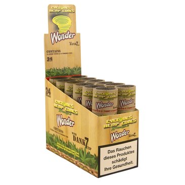 Cyclone Hemp Cones - Wonder with wooden tips (24s)