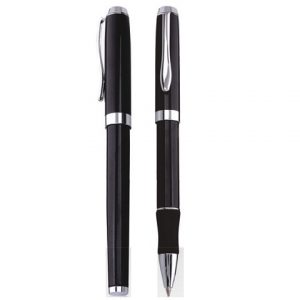 Enigma Ballpen/Roller Set (W-1307SET/BLK)