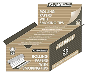 Flame Club paper and tips - King Size (SMP01)