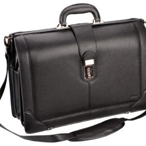 Gladstone Briefmaster Briefcase - leather - black (8824)