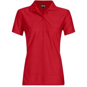 Altitude Milan Golf Shirt - Ladies - red