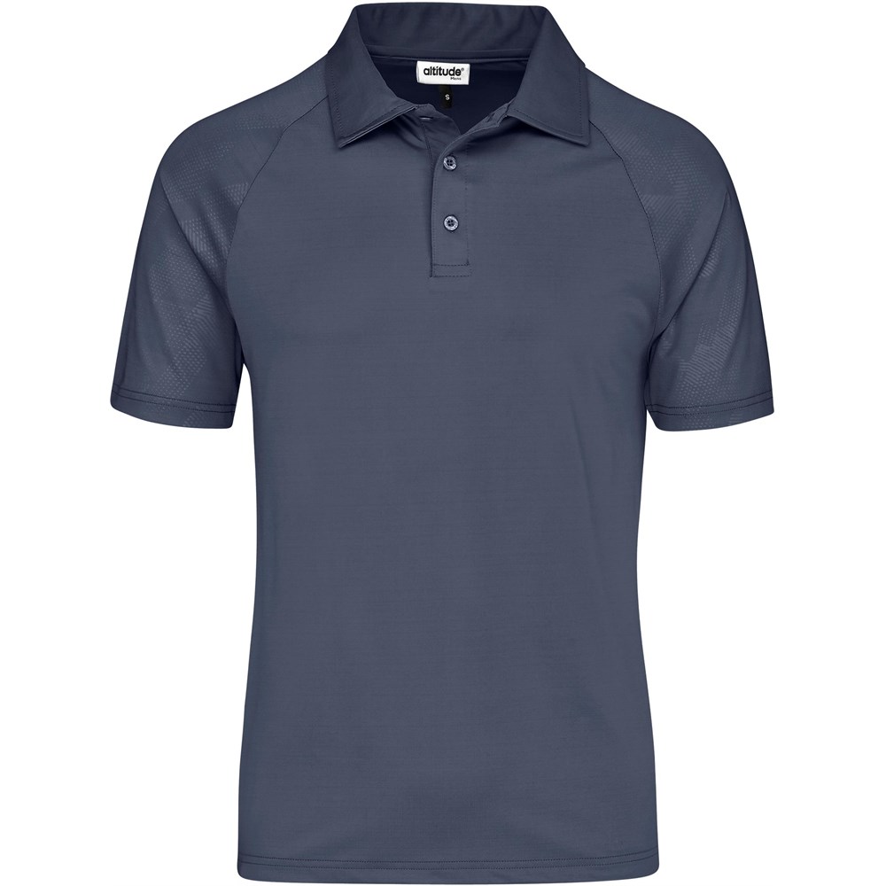 Altitude Santorini Golf Shirt - Mens - grey