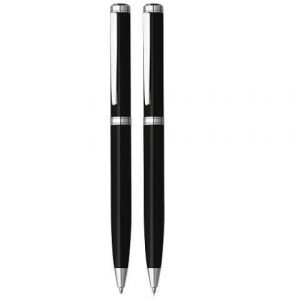 Oslo Ballpen/Pencil Set - black (W-1122SET/BLK)
