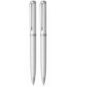 Oslo Ballpen/Pencil Set - silver (W-1122SET/SLV)