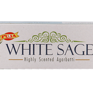 Puja incense sticks - White Sage (6)