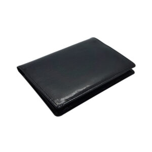 Passport Cover - Adpel Italian leather - black (6697)