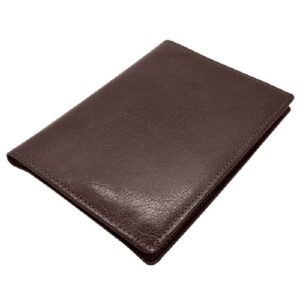 Passport Cover - Adpel Italian leather - brown (6697)
