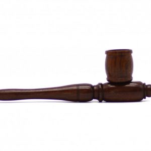 Rasta Pipe - Wooden Ball Pipe Assorted 12.5cm (Pipe8533)
