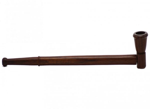 Rasta Pipe - Wooden Pipe Gandolf Straight 32cm (Pipe8534)