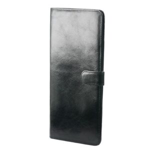 Slimline Travel Wallet - Adpel Vitello Italian leather - black (6690)