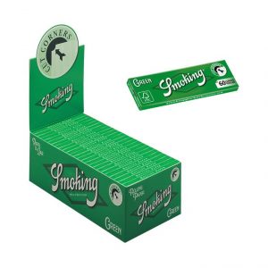 Smoking rolling paper - Green Cut Corners Regular (SM05)