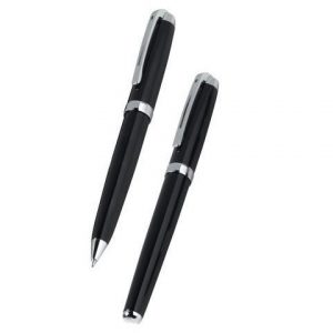 Bettoni Verve Ballpen/Roller Set (W-B1225SET/BLK)