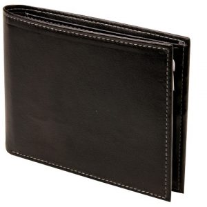RFID Wallet - Synthetic leather - black (SL-5519)