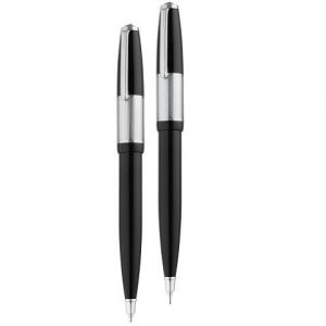 Bettoni Windsor Ballpen/Pencil Set (W-B1064SET/BLK)