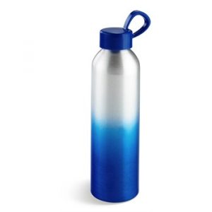 Island Aluminium Water Bottle, 650ml - blue