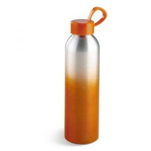 Island Aluminium Water Bottle, 650ml - orange