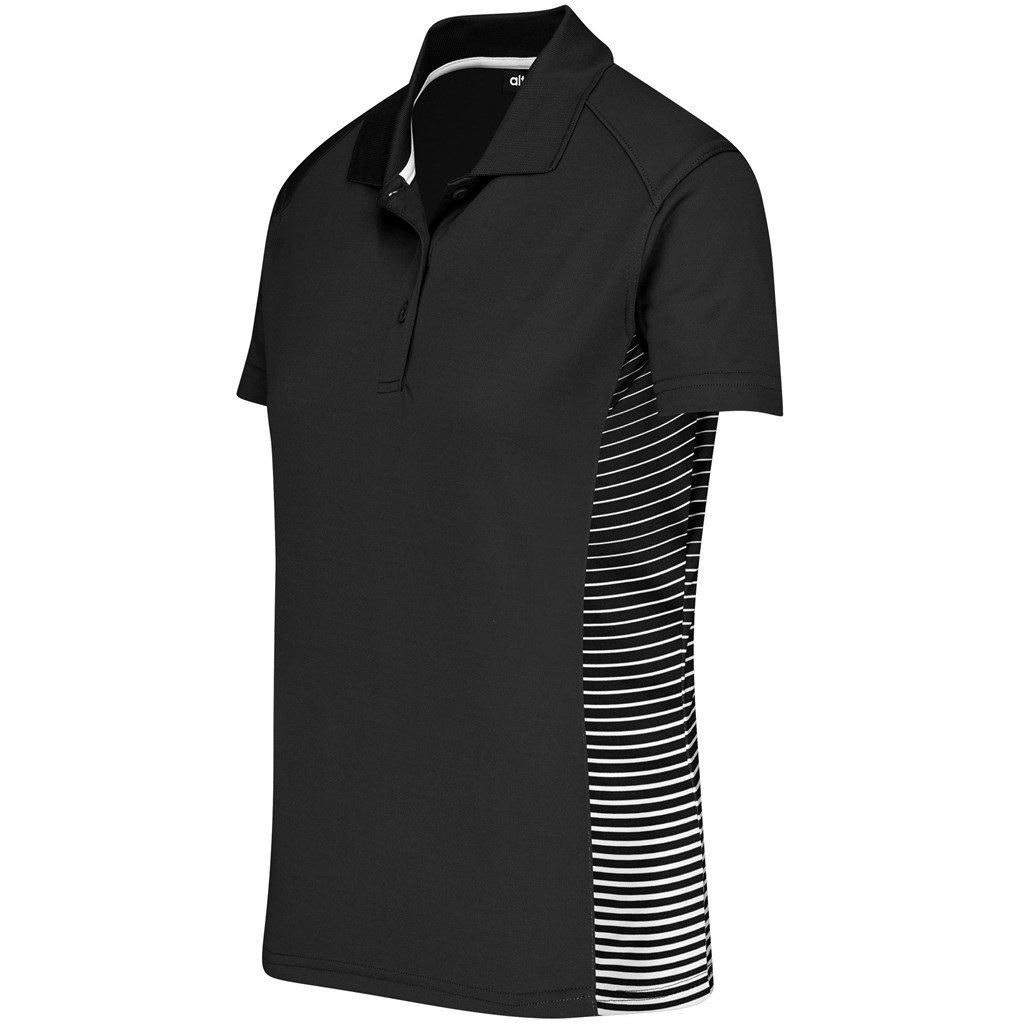 Altitude Zeus Golf Shirt - Ladies - black