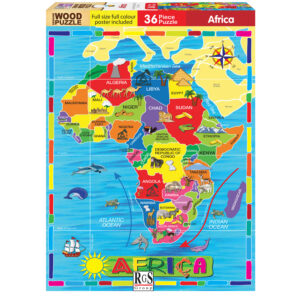 Map of Africa (36 Piece Puzzle) (RGSW1652)