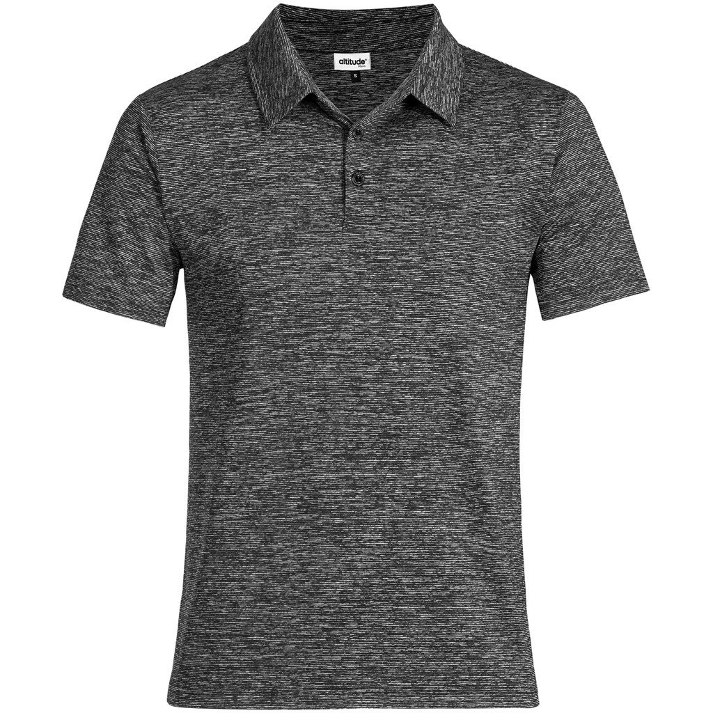 Altitude Echo Golf Shirt - Mens - black