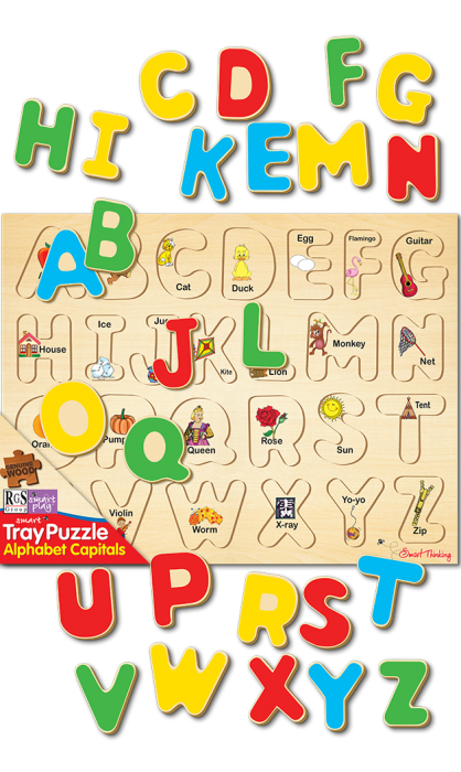 Tray Puzzle - Alphabet Capitals (RGS2032)