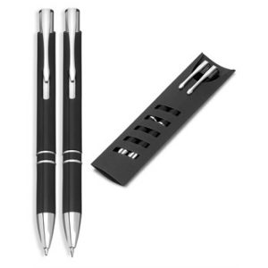 Elektra Ball Pen and Clutch Pencil Set - black (Penset-2015)