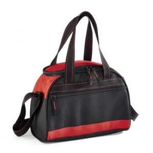 Brisk 9-Can Cooler - red