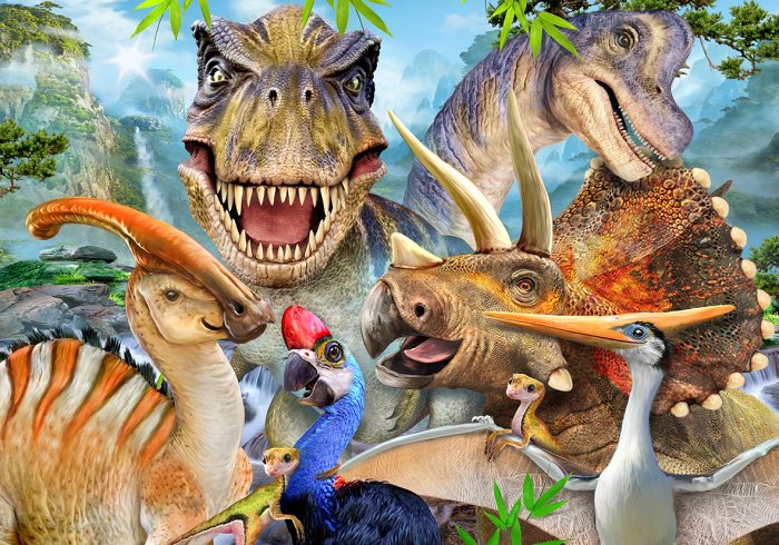 Dino Selfie (48pc Puzzle) (RGS352)