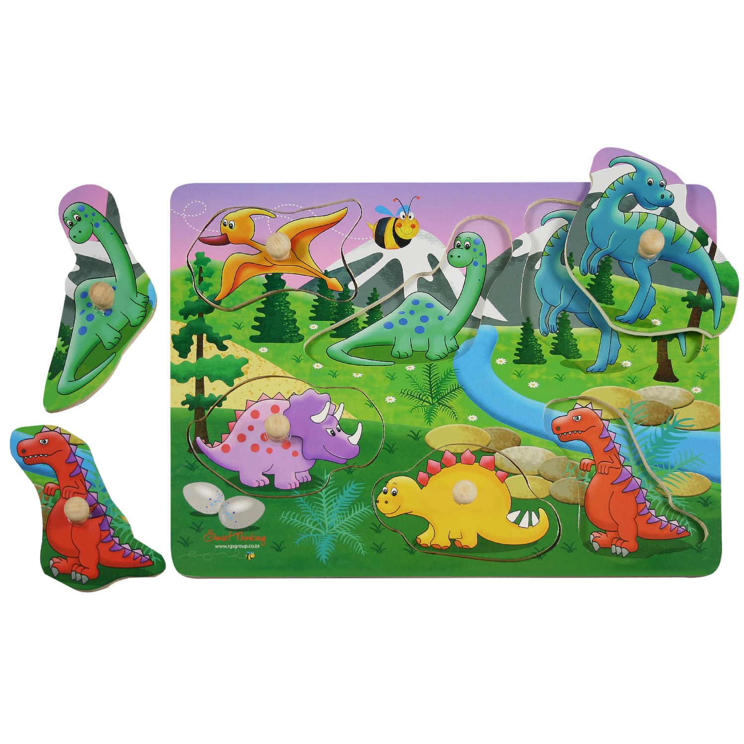 Dinos Peg Puzzle (RGS2002)