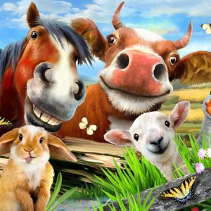 Funny Farm (24pc Puzzle) (RGS344)