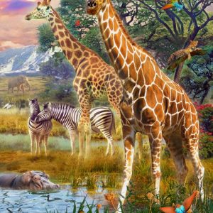 Giraffes (120 Piece Puzzle) (RGS366)