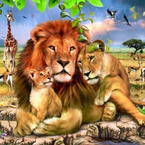 Lion Pride (48pc Puzzle) (RGS353)