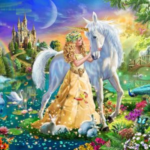 Princess and Unicorn (100pc Puzzle) (RGS364)