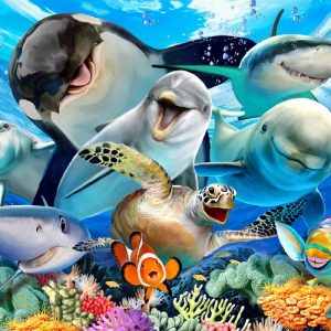 Underwater Selfie (150 Piece Puzzle) (RGS373)