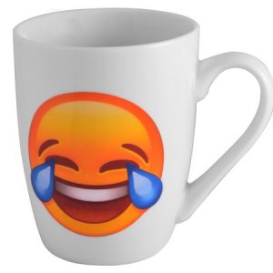 Emoji Oval Cone Mug - Tears (EJ201-CR)