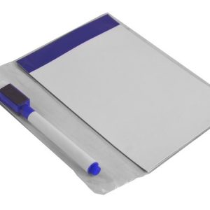 Fridge Magnetic Board and Marker - blue (ST351E)