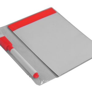 Fridge Magnetic Board and Marker - red (ST351R)