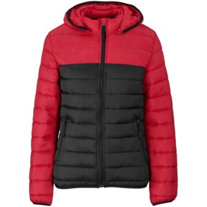 Slazenger Kyoto Two-Tone Jacket - Ladies - black with red (SLAZ-11423)