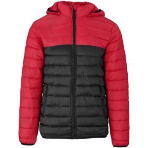 Slazenger Kyoto Two-Tone Jacket - Mens - black with red (SLAZ-11422)