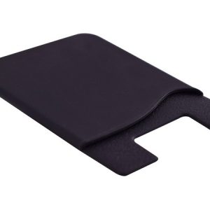 Silicone Cellphone Card Holder - black (P2424B)