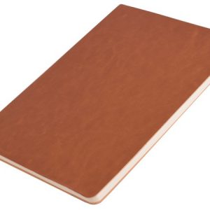Soft Cover A5 Notebook - brown (ST356NA5)
