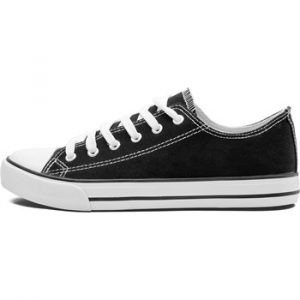 Altitude Unisex Trendi Canvas Sneaker - black