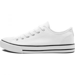 Altitude Unisex Trendi Canvas Sneaker - white