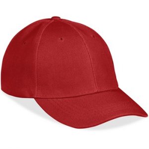 US Basic Cincinnati 6 Panel Cap - red (Cap-1604)